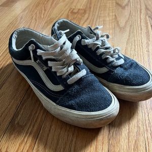 Men’s size 7 old school Vans blue shade